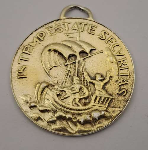18th Century St George Draagpenning Medal 34x37x1,5mm