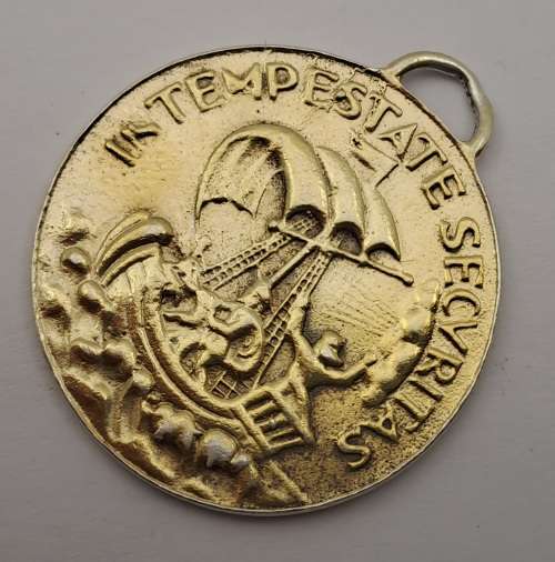 18th Century St George Draagpenning Medal 34x37x1,5mm