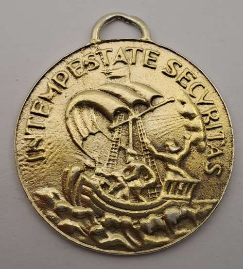 18th Century St George Draagpenning Medal 34x37x1,5mm