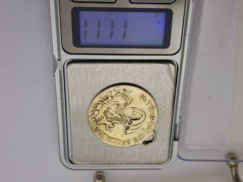 18th Century St George Draagpenning Medal 34x37x1,5mm