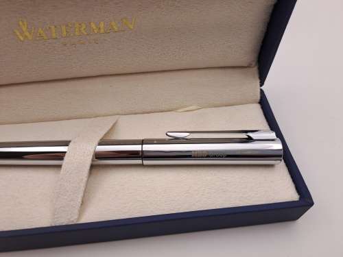 Unused Waterman Roller point Pen In box with sleeve (MDB Group Branded)