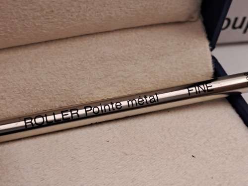 Unused Waterman Roller point Pen In box with sleeve (MDB Group Branded)