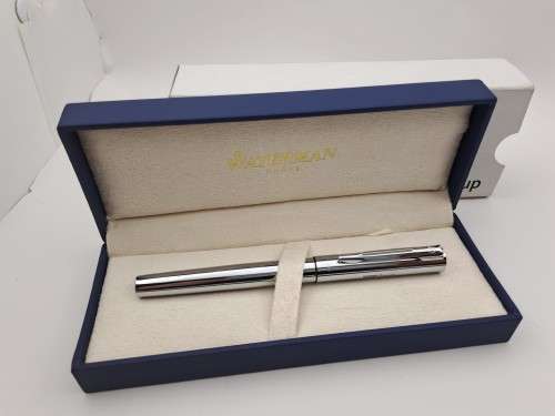 Unused Waterman Roller point Pen In box with sleeve (MDB Group Branded)