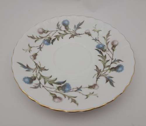 Vintage Royal Albert BRIGADOON  Coffee Saucer -England -(2 available)