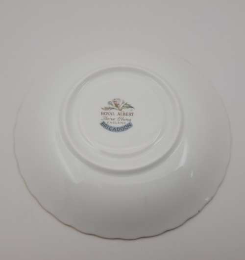 Vintage Royal Albert BRIGADOON  Coffee Saucer -England -(2 available)