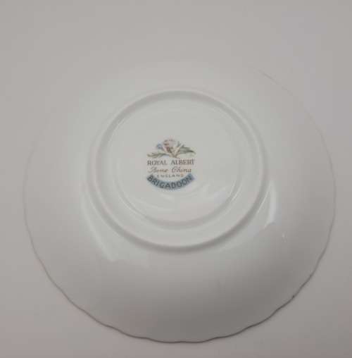 Vintage Royal Albert BRIGADOON  Coffee Saucer -England -(2 available)