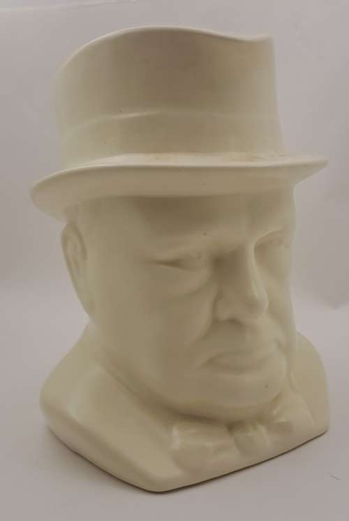 1941 Winston Churchill Character Jug Modelled by F Potts for J & E Meakin England