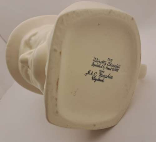 1941 Winston Churchill Character Jug Modelled by F Potts for J & E Meakin England