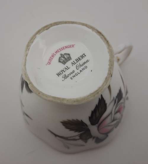 Vintage Royal Albert `Queens Messenger ` Coffee Cup (Tiny chip on bottom rim)