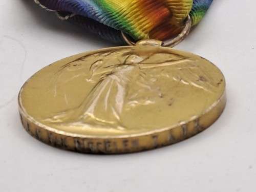 1914-1918  - WW1 The Great War of Civilisation Medal Engraved  -KONDR. L.C. VAN DIGGELEN Z.A.D.K
