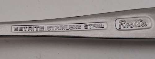 12 x Eetrite `ROSITA` Stainless Steel  small  Cake forks 142mm