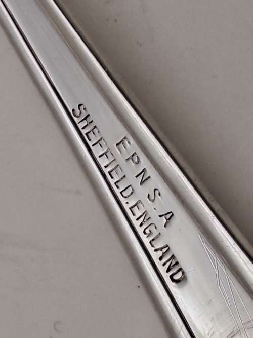 3pc Vintage Silver plated EPNS. A Childrens First Cutlery set -Sheffield England Rd872589