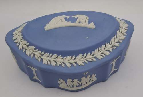 Vintage Wedgwood Jasperware Trinket box
