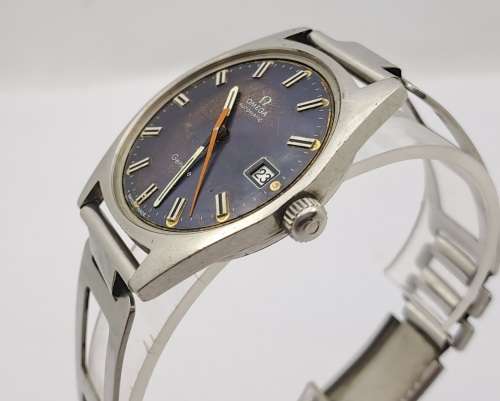 Vintage Mens Omega Geneve automatic watch 565 movement -NOT WORKING- No Lens,Grown not turning