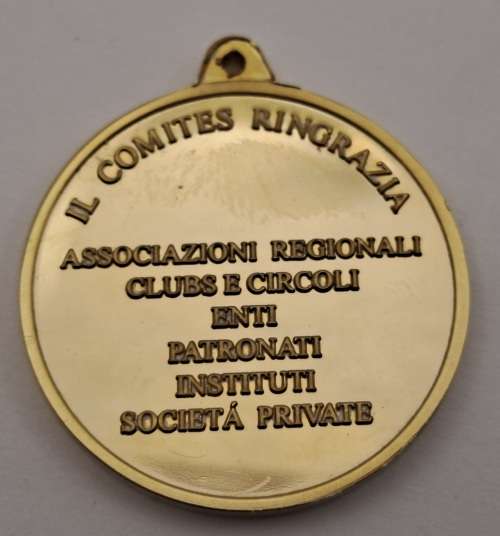 Unidentified Italian medal ? 3x32mm (acid test mark on Face)
