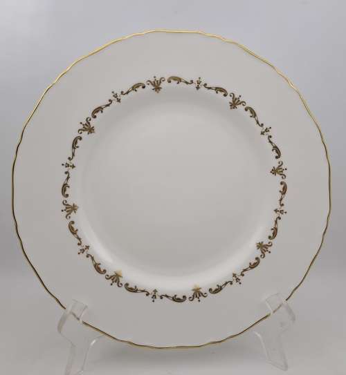 Vintage Royal Worcester Fine Bone China GOLD CHANTILLY Plate 233mm