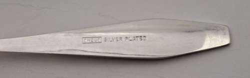 Royal Albert `September`  Silver Plated Teaspoon with Porcelain -in Box  125mm