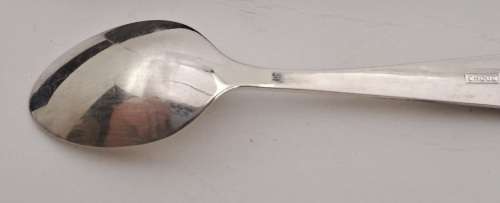 Royal Albert `September`  Silver Plated Teaspoon with Porcelain -in Box  125mm