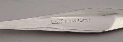 Royal Albert `September`  Silver Plated Teaspoon with Porcelain -in Box  125mm