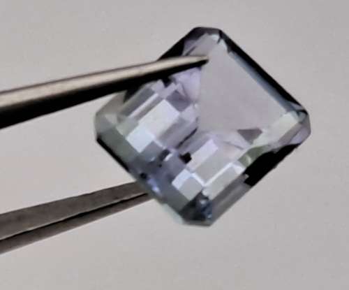 E.G.L Certified 1,860 ct Natural Tanzanite -Emerald-Blue-Violet/green,-full report -in Capsule