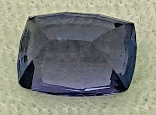 E.G.L Certified 1,330 ct Natural Tanzanite -Cushion -Blue-Violet Vivid AAA,-full report -in Capsule