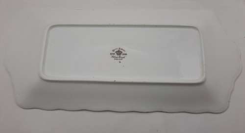 Vintage Royal Albert SILVER BIRCH Tray  Bone China England 290x132mm