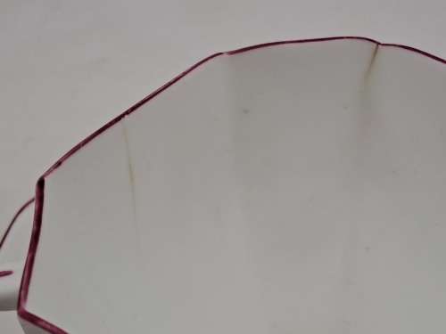 Vintage Shelly Bone China trio (Queen Anne Shape) cup has hairline cracks