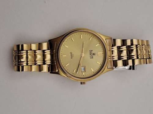 1994 Buren 1509 5ATM Swiss Made Quarts Mens watch- working -Engraved WSAVA Congress 1994