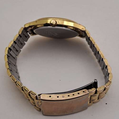 1994 Buren 1509 5ATM Swiss Made Quarts Mens watch- working -Engraved WSAVA Congress 1994