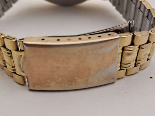 1994 Buren 1509 5ATM Swiss Made Quarts Mens watch- working -Engraved WSAVA Congress 1994