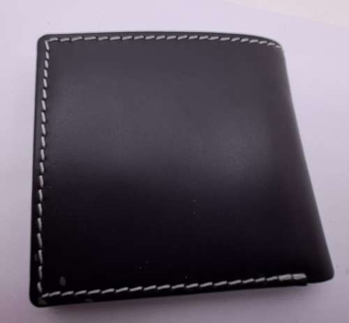 Unused Vintage Caterpillar Mens Leather Wallet 110mmx95mm(when closed)