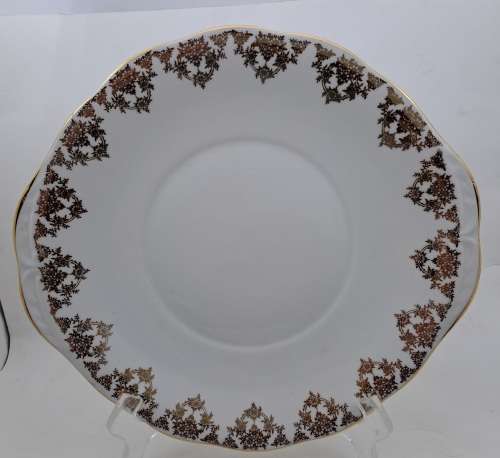 Vintage Queen Anne Bone China H476 Cake Plate made in England 265mmx243mm