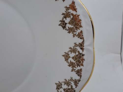 Vintage Queen Anne Bone China H476 Cake Plate made in England 265mmx243mm