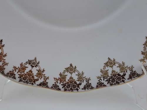 Vintage Queen Anne Bone China H476 Cake Plate made in England 265mmx243mm