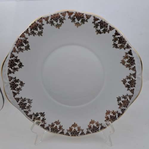Vintage Queen Anne Bone China H476 Cake Plate made in England 265mmx243mm