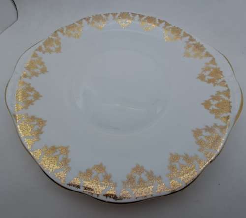 Vintage Queen Anne Bone China H476 Cake Plate made in England 265mmx243mm