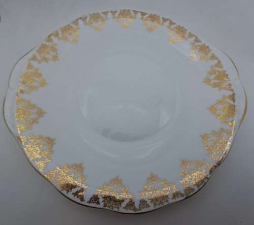 Vintage Queen Anne Bone China H476 Cake Plate made in England 265mmx243mm