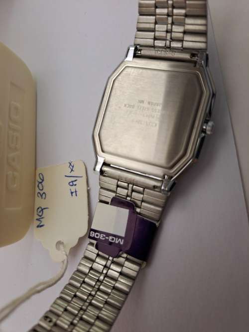 Vintage Newold stock Casio 317 MQ-306 Quartz watch still in box -need Battery