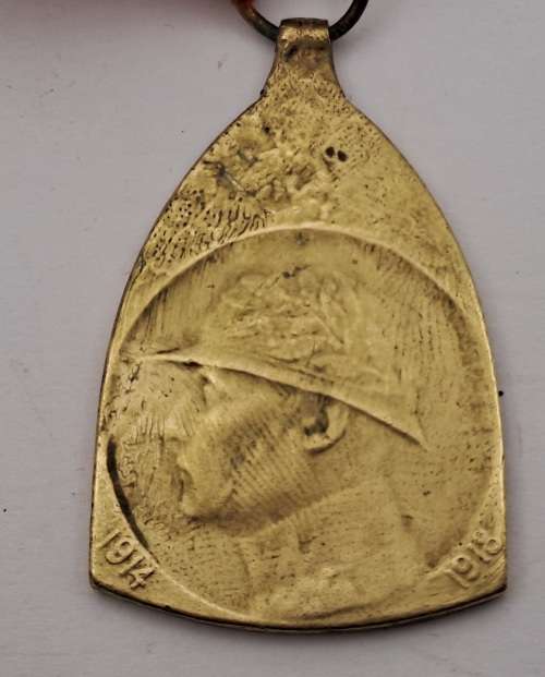 Original Belgium WW1 1914-18 War Service Medal