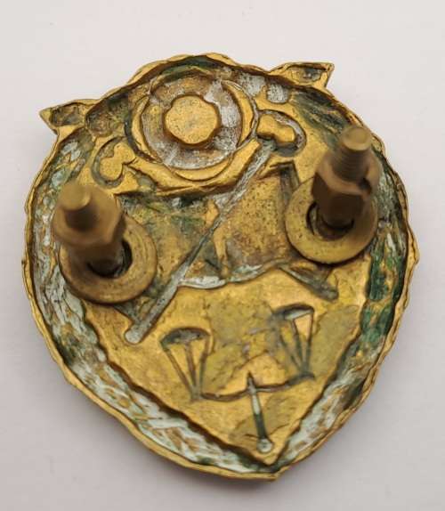 Vintage S.A. Prison Service cap badge 39x33mm