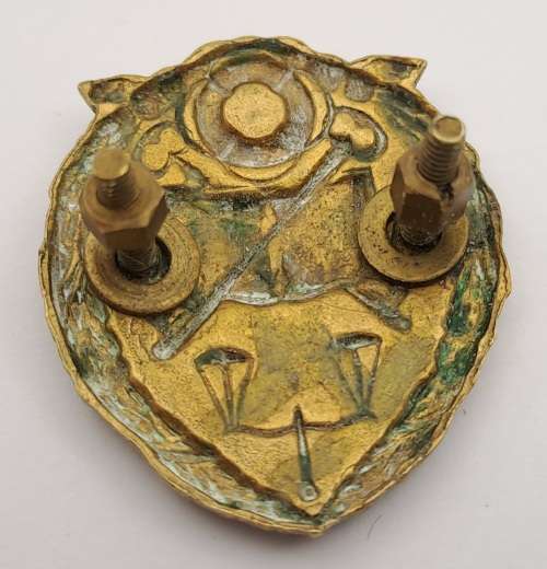 Vintage S.A. Prison Service cap badge 39x33mm