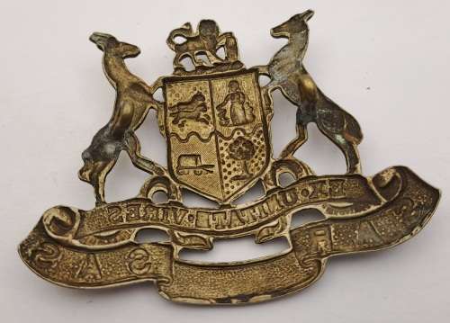 South African Railways Cap badge `Ex unitate Vires` - SAR/SAS  65x48mm