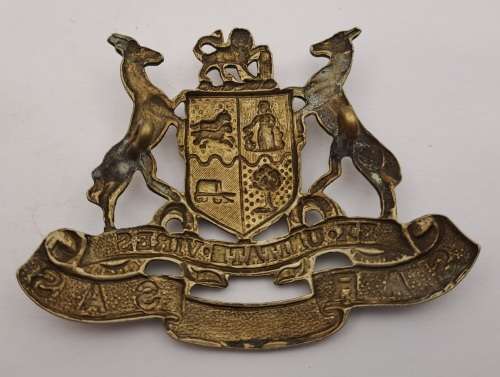 South African Railways Cap badge `Ex unitate Vires` - SAR/SAS  65x48mm