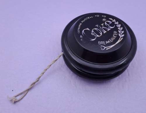 Collectable  Genuine Russel Yo Yo COKE `Breakdancer`