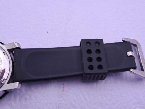 Soviet STMX00028-01 -5 ATM quartz watch with Silicon strap -Working-Unused