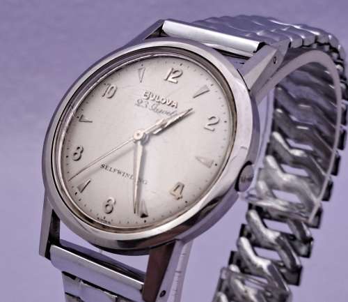 Vintage BULOVA selfwinding Mens watch 23 Jewels- Working