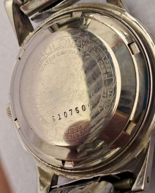 Vintage BULOVA selfwinding Mens watch 23 Jewels- Working