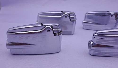 6 x Ronson Lighters (5x 1940/1950`s Varaflame Lighters) all need service or repairs