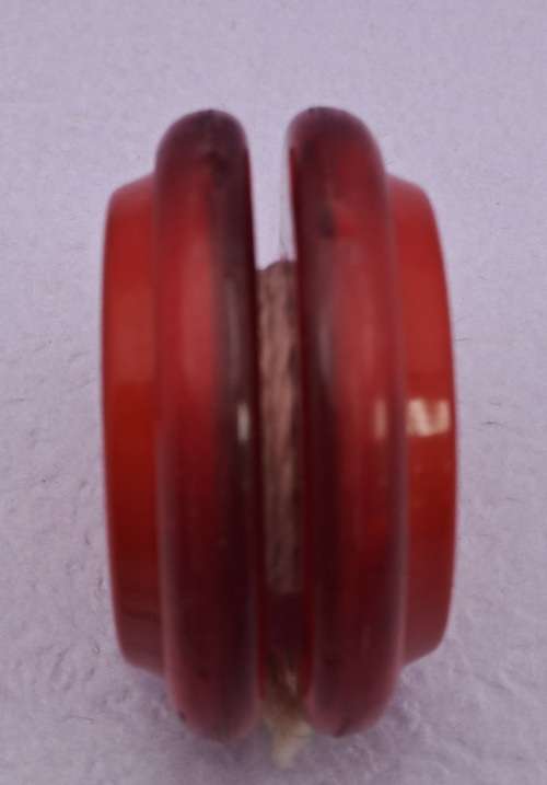 Vintage Genuine Russel Yo Yo `SUPER`  COKE  -with afrikaans on one side -3 very tiny chips.