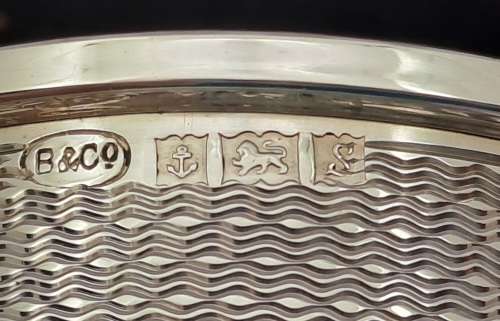 Pair of Vintage 1967&1968 Hallmarked STERLING SILVER napkin Rings Boxed-Engraved